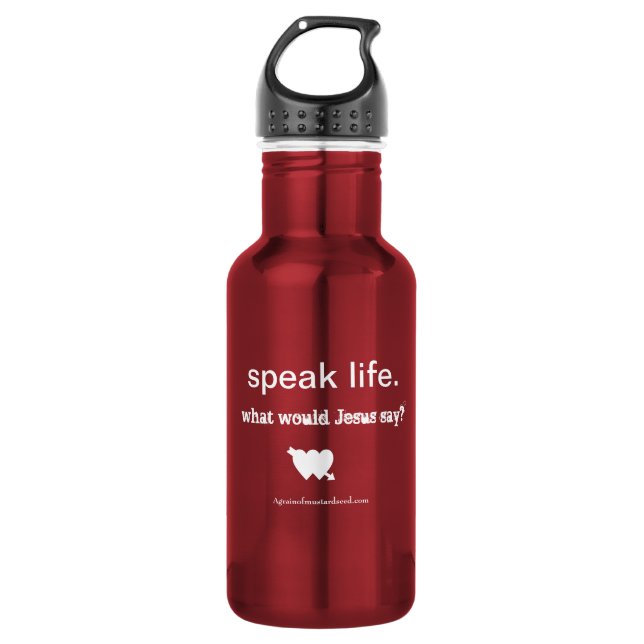 Inspirational 532 Ml Water Bottle (Front)