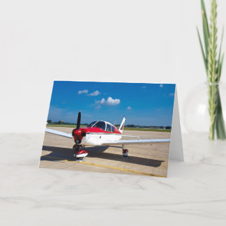 Inspirational Aeroplane Greeting Card
