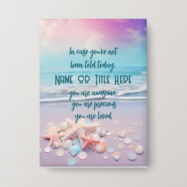 Inspirational Affirmation Reminders  (Front)