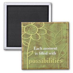 Inspirational Affirmations-Possibilities Magnet
