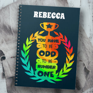 Inspirational and Cute Colourful Notebook
