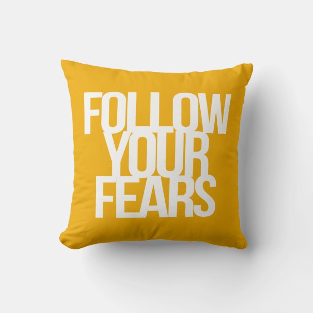 Inspirational and motivational quotes cushion (Front)
