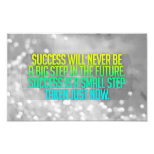 Inspirational and motivational quotes photo print