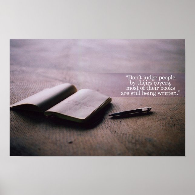 Inspirational and motivational quotes poster (Front)