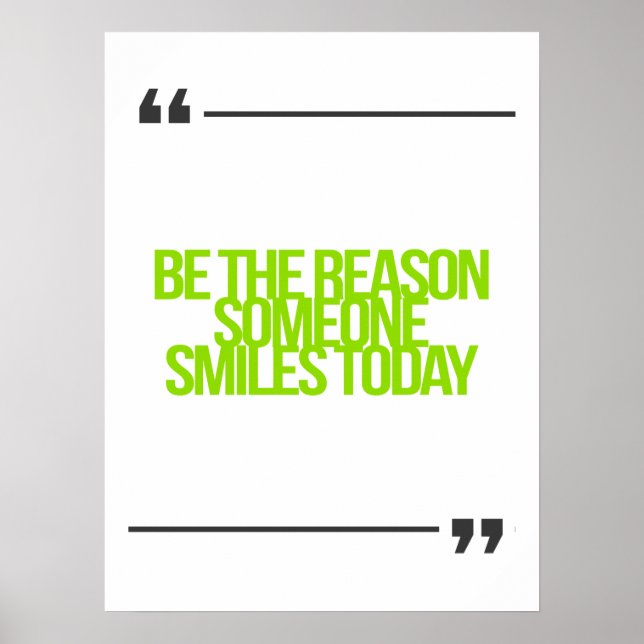 Inspirational and motivational quotes poster (Front)