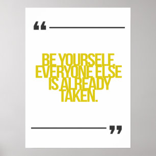 Inspirational and motivational quotes poster