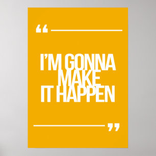 Inspirational and motivational quotes poster