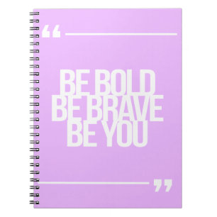 Inspirational and motivational quotes spiral notebook