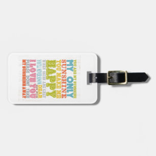 Inspirational Art - You Are My Sunshine. Luggage Tag