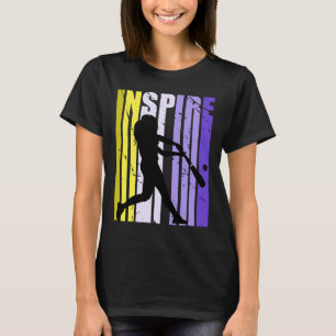 Inspirational Baseball Birthday Vintage Distressed T-Shirt