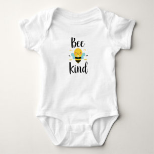 Inspirational "Be Kind" Positive Message Baby Bodysuit