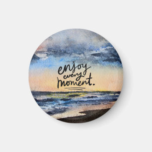 Inspirational Beach Art Magnet