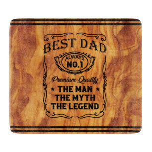 Inspirational Best Dad Cutting Board