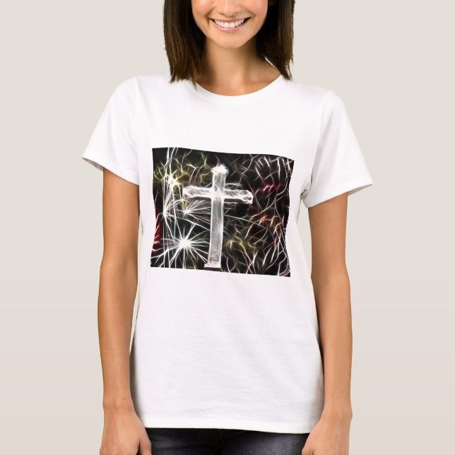 Inspirational-Bible Blessing Faith Hope Love T-Shirt (Front)