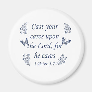Inspirational bible quote designs magnet