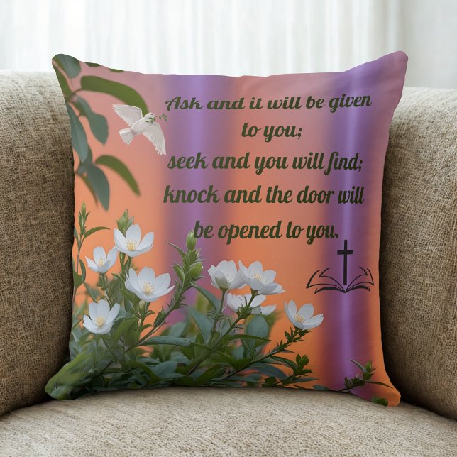 Inspirational Bible Verse Cushion (Creator Uploaded)