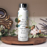 Inspirational Bible Verse Proverbs Water Bottle<br><div class="desc">Proverbs Water Bottle.</div>