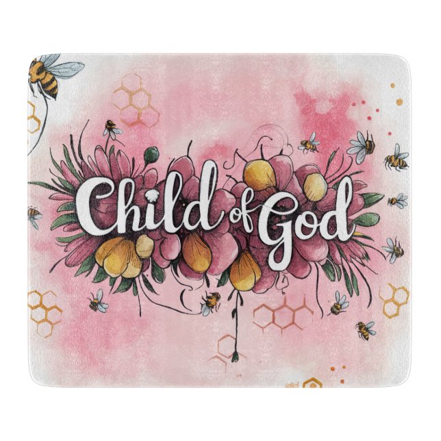 Inspirational Bible Verse/Scripture Cutting Board (Front)