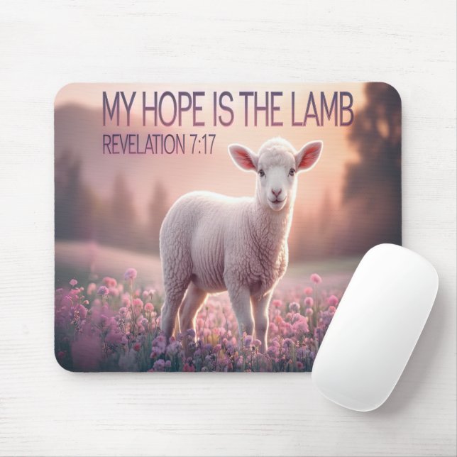Inspirational Bible Verse/Scripture Mousepad (With Mouse)