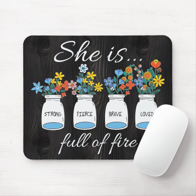 Inspirational Bible Verse/Scripture Mousepad (With Mouse)