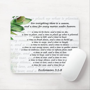 Inspirational Bible Verse/Scripture Mousepad