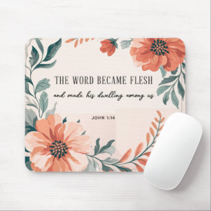 Inspirational Bible Verse/Scripture Mousepad