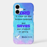 Inspirational Biblical Quote Psalm 34:18