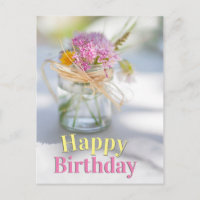 Inspirational Birthday Blessing and Bible Verse