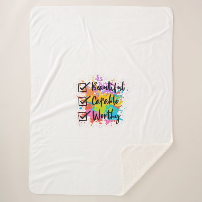 Inspirational blanket (Front)