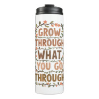 Inspirational Botanical Growth Saying