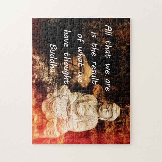 Inspirational Buddha Quote Jigsaw Puzzle (Vertical)