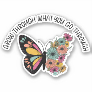 Inspirational Butterfly Flowers Quote