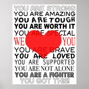 Inspirational Cancer Patient Poster