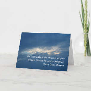 Inspirational card