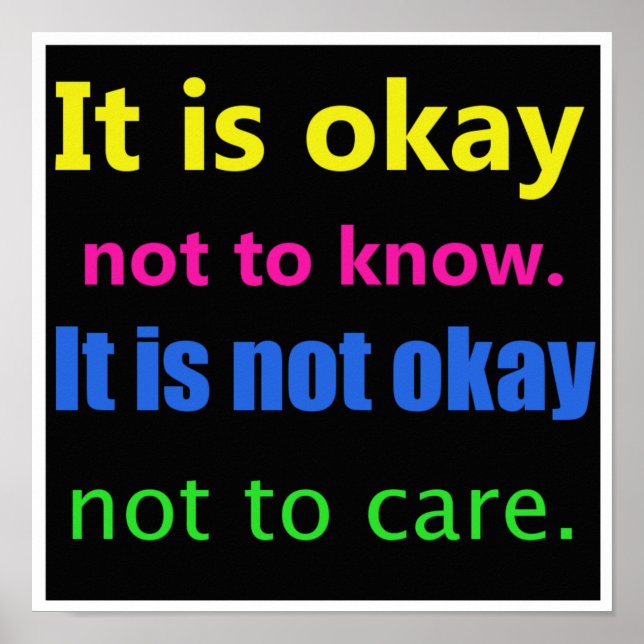 Inspirational Care Poster (Front)