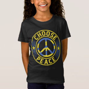Inspirational Choose Peace/Pray For Ukraine T-Shirt