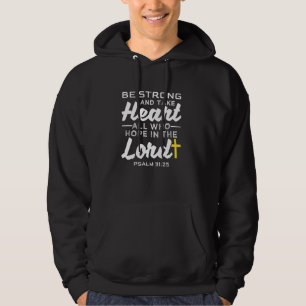 Inspirational Christian Bible Quote Hoodie