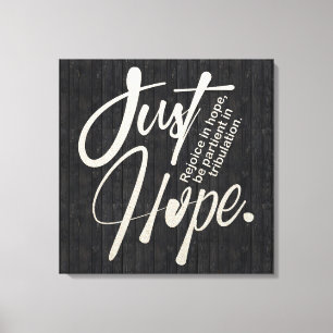 Inspirational Christian Bible Verse Canvas Print