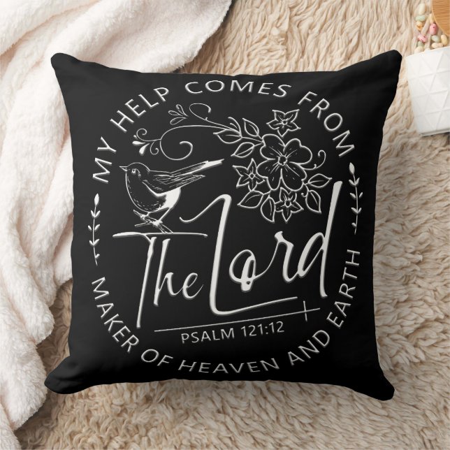 Inspirational Christian Bible Verse Cushion (Blanket)