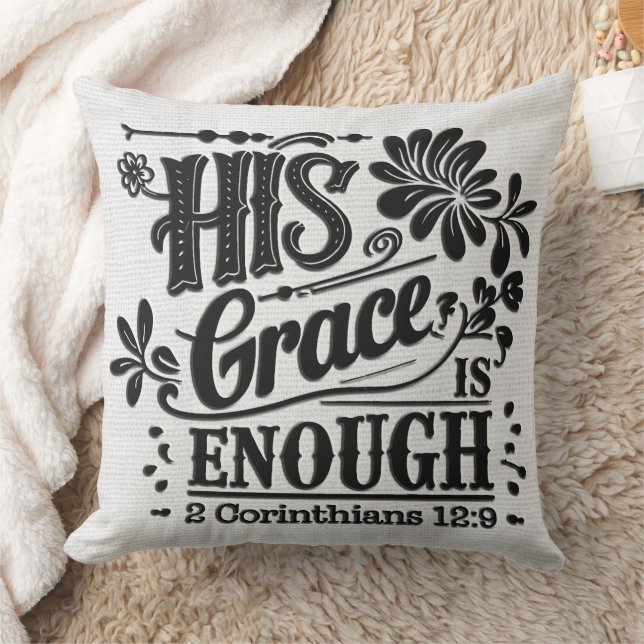 Inspirational Christian Bible Verse Cushion (Blanket)