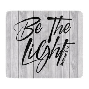 Inspirational Christian Bible Verse Cutting Board