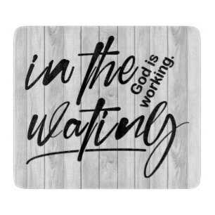 Inspirational Christian Bible Verse Cutting Board