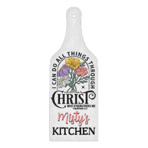 Inspirational Christian Bible Verse Cutting Board
