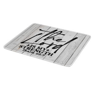 Inspirational Christian Bible Verse Cutting Board