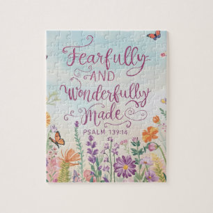 inspirational Christian Bible Verse Jigsaw Puzzle