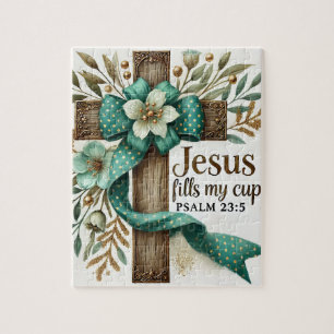 inspirational Christian Bible Verse Jigsaw Puzzle