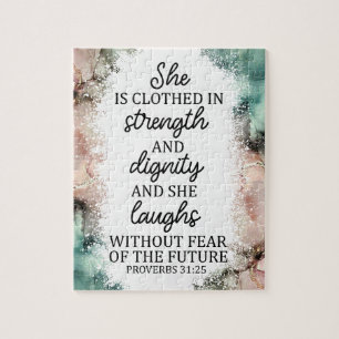 inspirational Christian Bible Verse Jigsaw Puzzle