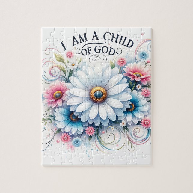 inspirational Christian Bible Verse Jigsaw Puzzle (Vertical)