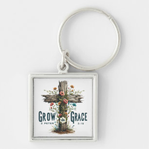 Inspirational Christian Bible Verse Key Ring