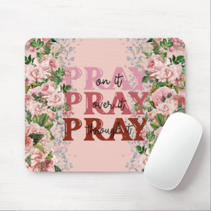 inspirational Christian Bible Verse Mouse Pad